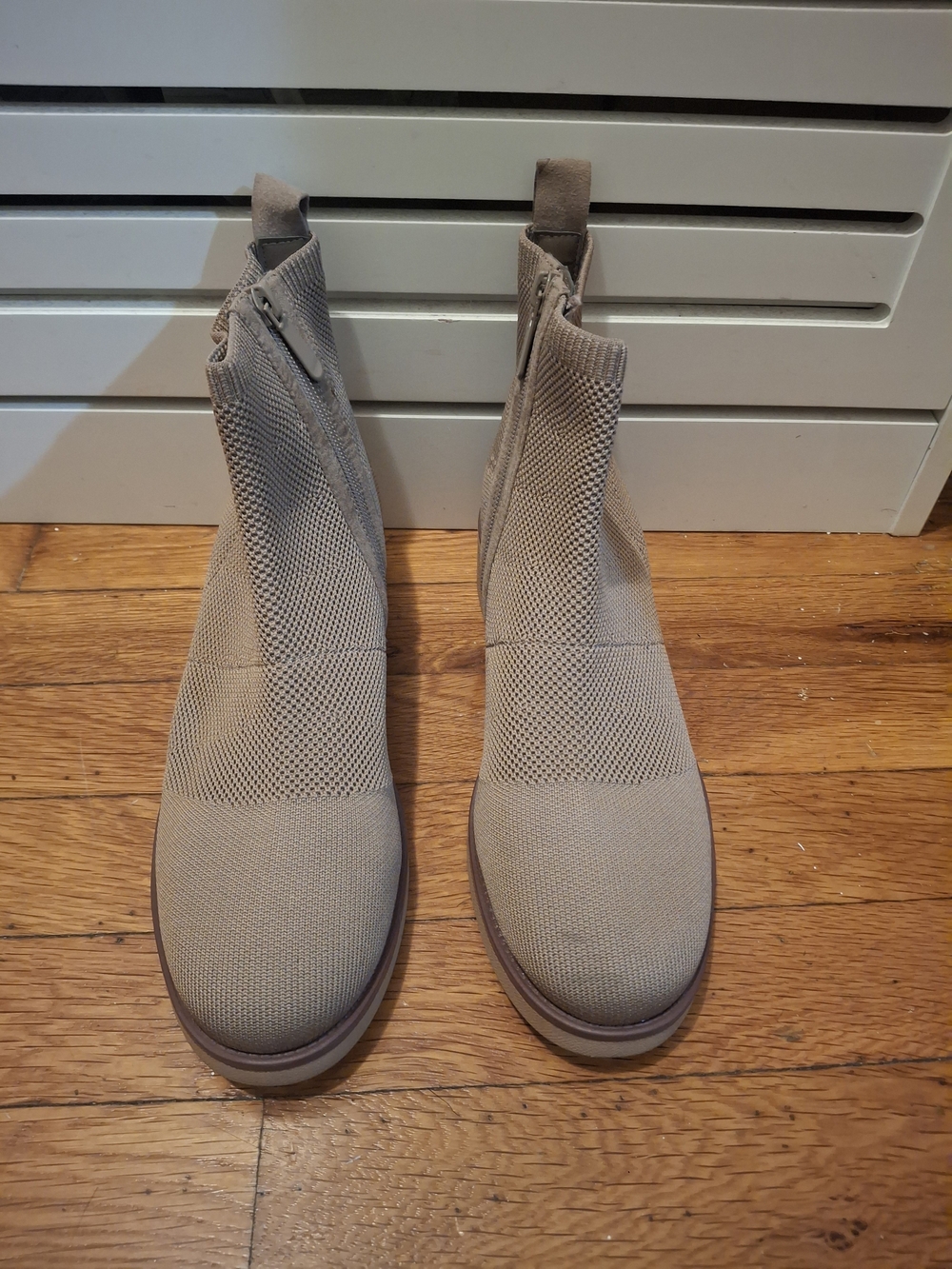 Style & Co. Knit Chukka Boots in Taupe - Picture 2 of 6